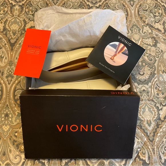 New Vionic Orinda Square Toe Ballet Flat Women’s Sz 6.5 - Picture 6 of 14